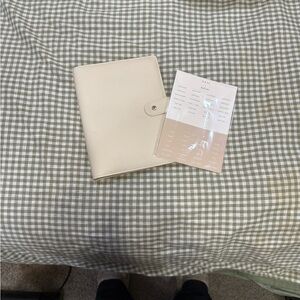 Cream Leather Planner-STIL